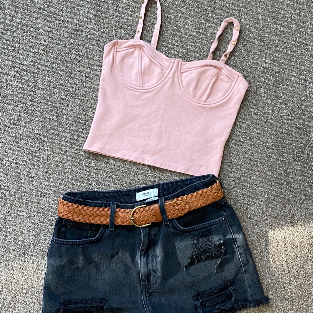 Studded croptop